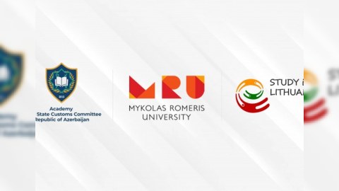 Gömrük Akademiyasının tələbələri Litva Dövlət Təqaüdü proqramına seçiliblər