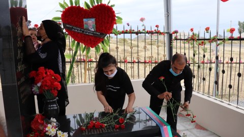 Vətən müharibəsi Şəhidinin ad günü qeyd edildi 