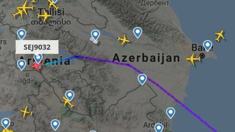 Azərbaycan hava sərhədlərini Ermənistan üçün açıb?