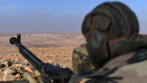 Suriyada partlayış: Rusiya hərbçisi öldü