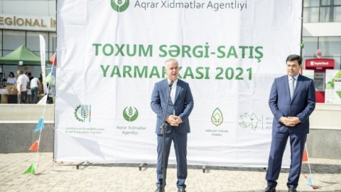 Toxum sərgi-satış yarmarkası öz işini uğurla yekunlaşdırdı - FOTOLAR