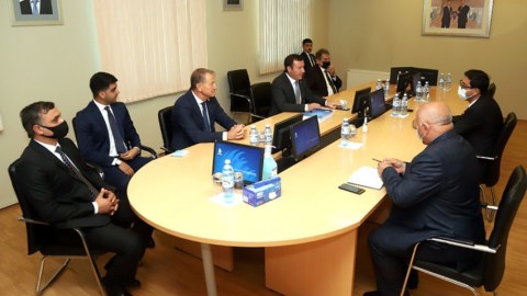 Yeni nazir AFFA rəhbərliyini qəbula çağırdı