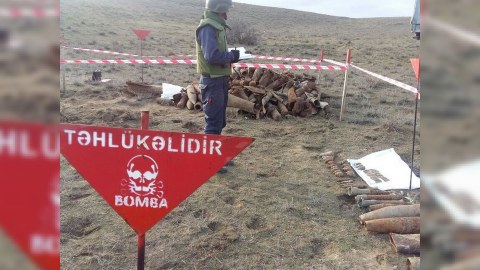 Azad olunan ərazilərdə daha 149 mina tapıldı