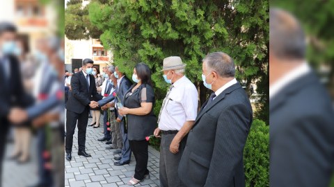 Naftalanda Vətən müharibəsi şəhidlərinin xatirəsi əbədiləşdirildi