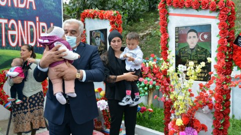 Daşkəsəndə Şəhid Orxan Bəxtiyarovun mövludu qeyd olunub