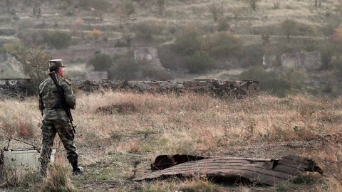Xocavənddə daha 2 erməni hərbçinin qalıqları TAPILDI