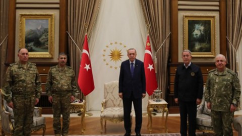 Ərdoğan Zakir Həsənovu qəbul etdi