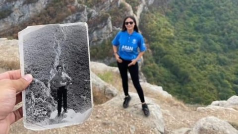 Tarix təkrarlanır: Ata və qızı 22 yaşında Cıdır düzündə  - FOTO