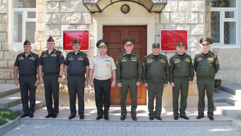 Azərbaycan və Belarus hərbi maliyyəçiləri arasında görüş