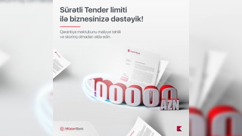 Kapital Bank “Sürətli tender” limitini bir qədər də artırdı