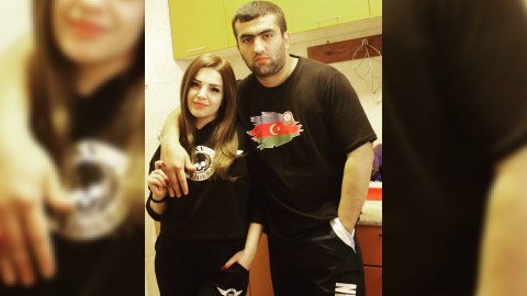 Azərbaycanlı kriminal avtoritet müğənni ilə evləndi - FOTO