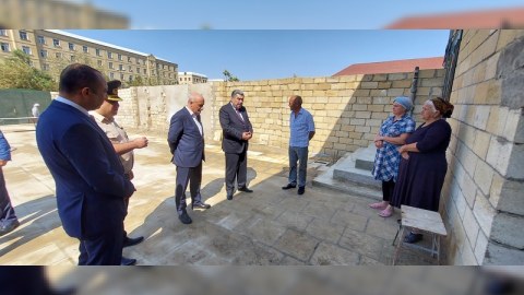 İcra başçısı şəhid ailələrini ziyarət edib - FOTOLAR