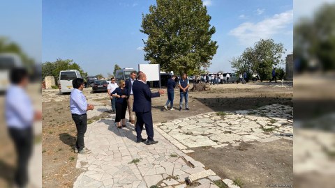 Avropa İttifaqının xüsusi nümayəndəsi Ağdamda səfərdədir