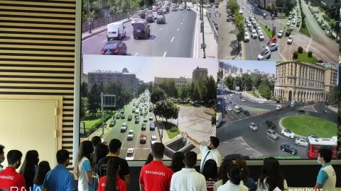 "Avropa Mobillik Həftəsi" nin açılış görüşü - FOTOLAR