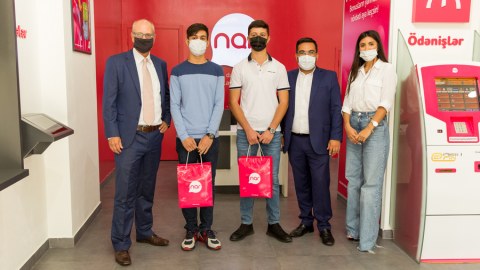 “Nar” yüksək bal toplayan tələbələri mükafatlandırdı - FOTO