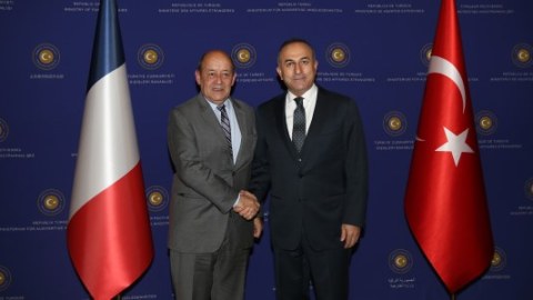 Çavuşoğlu fransalı həmkarı ilə Əfqanıstandan danışdı