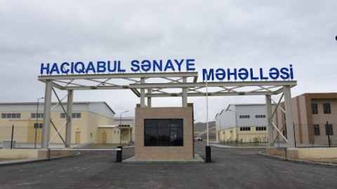 Hacıqabul Sənaye Məhəlləsinə 22 milyon investisiya yatırılacaq