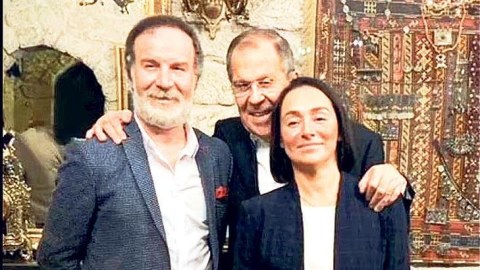 Lavrovun gizli eşqi üzə çıxdı - FOTOLAR