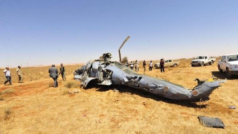 Liviyada iki helikopter toqquşdu, ölənlər var