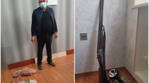 Tovuzda qanunsuz ov edən şəxs saxlanılıb