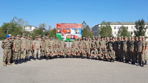 Azərbaycan Ordusunda yarışlar keçirilir