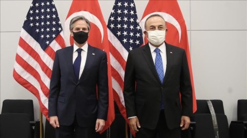 Çavuşoğlu Dövlət katibi ilə Qarabağı MÜZAKİRƏ ETDİ