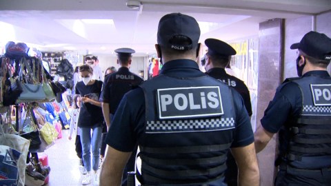 Piyada keçidində 20 nəfər CƏRİMƏLƏNDİ