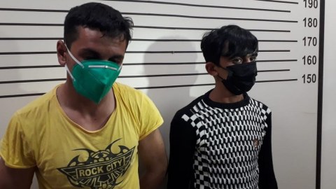 Qadına qarşı soyğunçuluq edən dəstə zərərsizləşdirildi - FOTOLAR