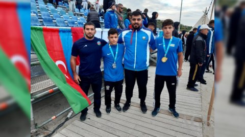 Çimərlik güləşçimiz dünya çempionu oldu