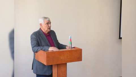 ADU-da şəhid Ülvi Bünyadzadə anılıb - FOTOLAR