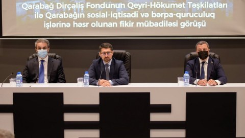 Rəhman Hacıyev QHT nümayəndələri ilə görüşüb
