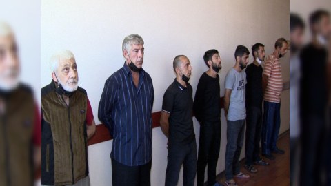 Polis əməliyyat keçirdi: 7 nəfər saxlanıldı - VİDEO