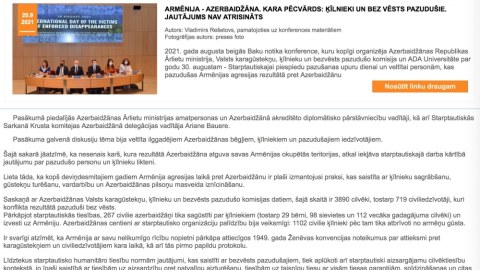 Qarabağ həqiqətləri Latviya mətbuatında