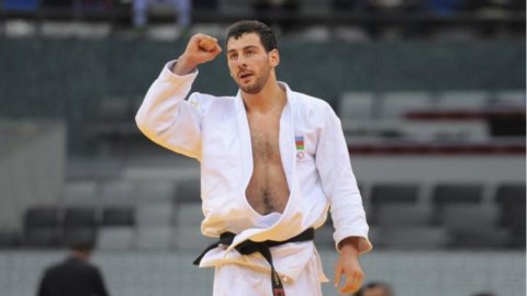 Daha bir cüdoçumuz Qran-pridə qızıl medal qazandı