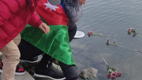 Helsinki şəhərində Anım Günü ilə bağlı aksiya keçirildi