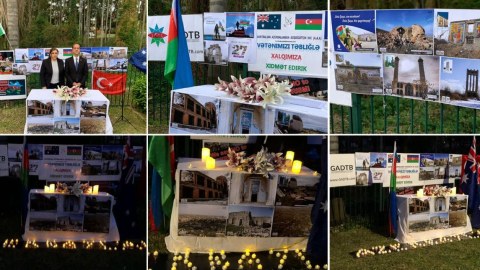 Bu şəhərlərdə Anım Gününə həsr olunmuş aksiya təşkil edildi