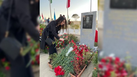 “Soyqırım həqiqətlər­inin tanıdılması” İB şəhidlərin məzarı­nı ziyarət edib