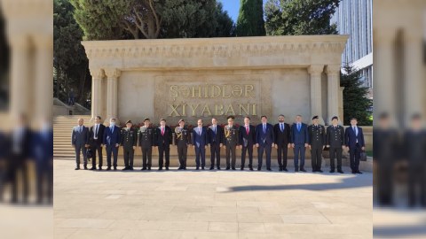 Hulusi Akarın müavini Azərbaycanda səfərdədir - FOTO