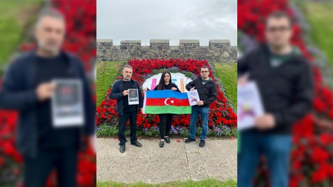 Antrim şəhərində şəhidlərimiz anıldı - FOTO