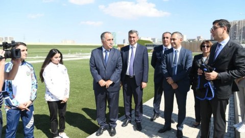 Fərid Qayıbov bu dəfə atıcılıq federasiyasında - FOTOLAR
