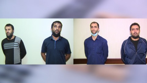 Binalarda liftlərin ehtiyat hissələrini oğurlayan dəstə saxlanıldı - VİDEO