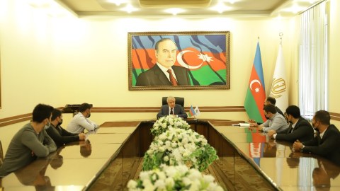 Universitetdə Vətən müharibəsi qazilərilə GÖRÜŞ