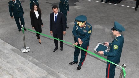 DSX-nin Xüsusi Məktəbinin yeni korpusunun açılışı olub - FOTO