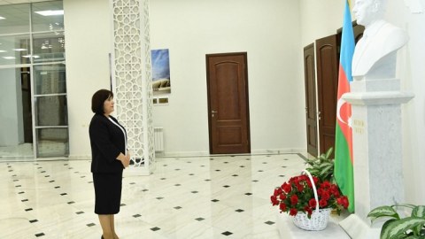 Sahibə Qafarovanın Qazaxıstana rəsmi səfəri başlayıb