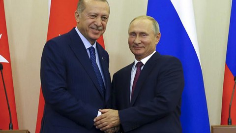 Putinlə Ərdoğanın Soçi görüşü başladı