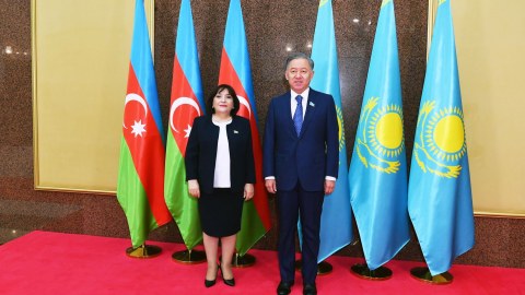 Parlament sədrləri görüşdü  