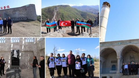 Ahıska türkləri Şuşanı ziyarət edib