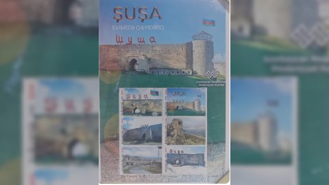 “Şuşa-evimizə qayıdırıq” poçt markası hazırlandı