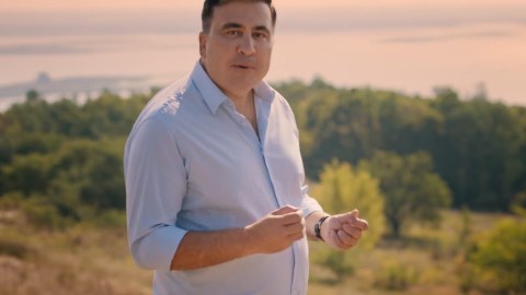 Saakaşvili Batumiyə gəldi - VİDEO