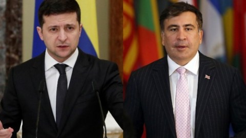 Zelenski Saakaşvilinin saxlanılmasından narahatdır